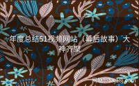 年度总结51视频网站（幕后故事）大神齐聚