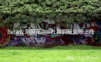 Beta公测探花——社群调研火爆上线