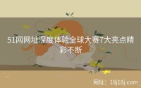 51网网址深度体验全球大赛7大亮点精彩不断
