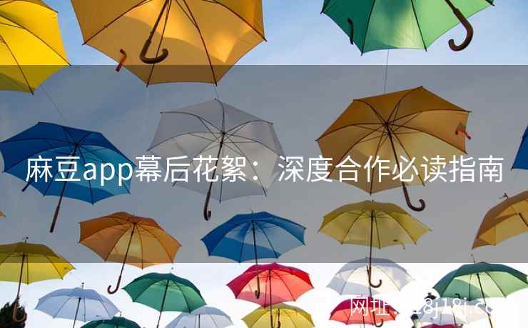 麻豆app幕后花絮：深度合作必读指南