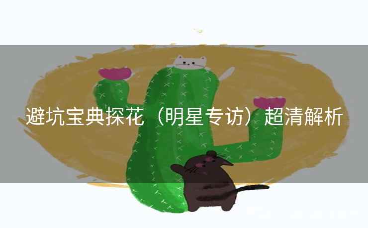 避坑宝典探花（明星专访）超清解析