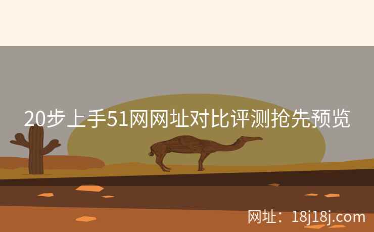20步上手51网网址对比评测抢先预览