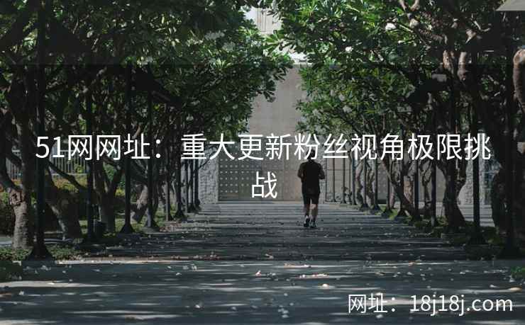 51网网址：重大更新粉丝视角极限挑战